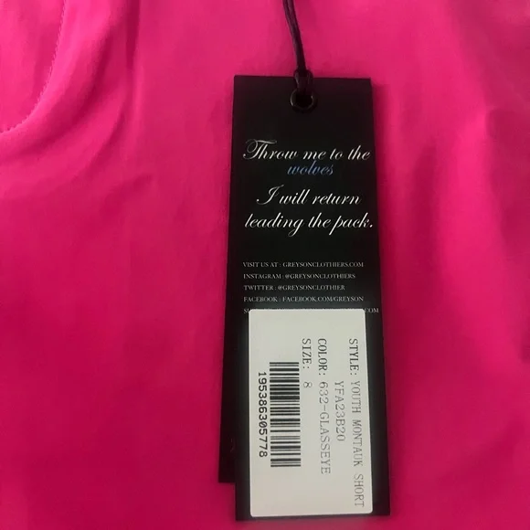 NWT Greyson Pink Golf Shorts and Greyson Blue Golf Shorts - Boys size 8 - Picture 3 of 8